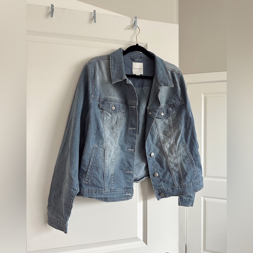 Vintage America Jean Jacket Stripes